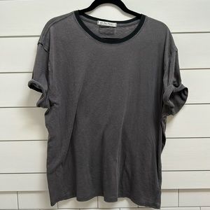 We The Free Baggy Black T-shirt - Small